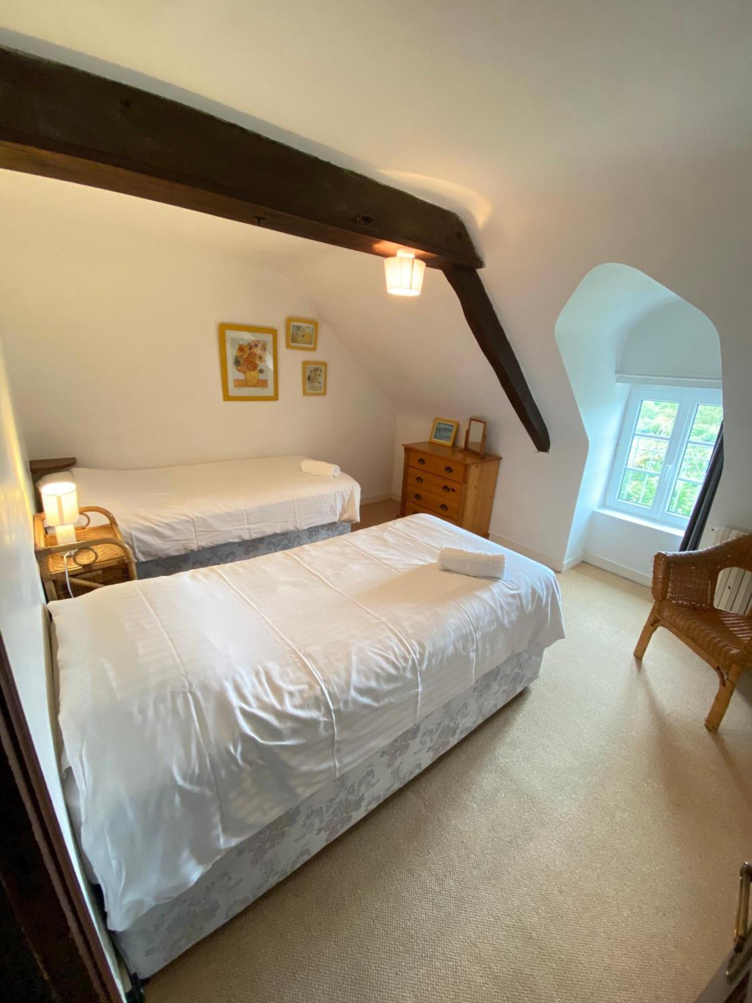 Domaine De Lann Kerhuerh Pensionat La Chapelle-Neuve  Exteriör bild